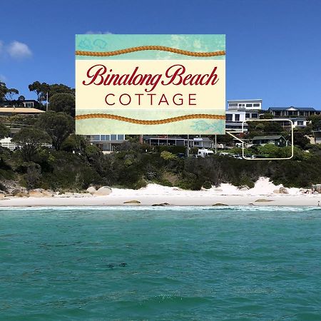Binalong Beach Cottage Beachfront At Bay Of Fires Next To Restaurant Binalong Bay المظهر الخارجي الصورة
