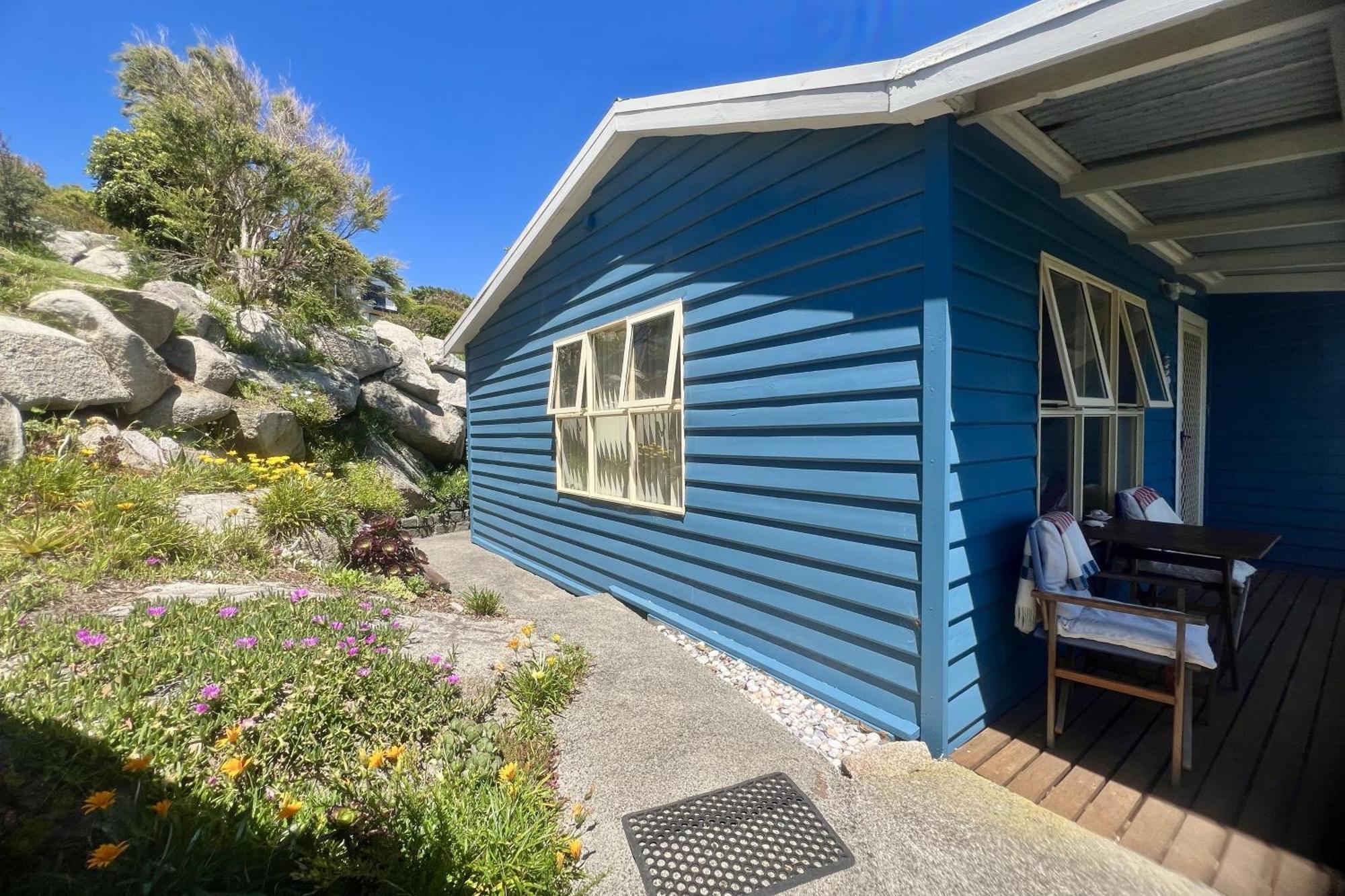 Binalong Beach Cottage Beachfront At Bay Of Fires Next To Restaurant Binalong Bay المظهر الخارجي الصورة